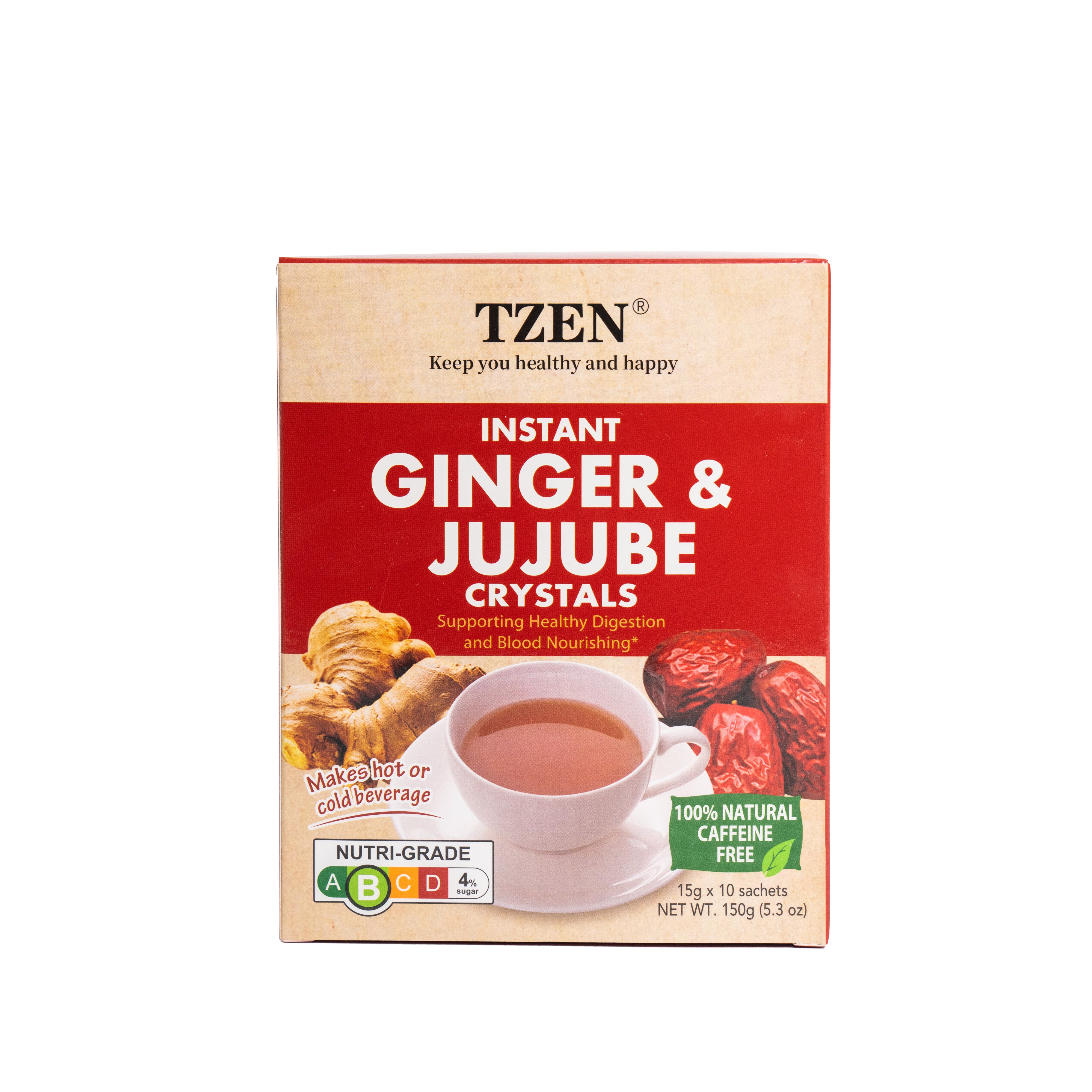 Tzen Instant Ginger & Jujube Crystals