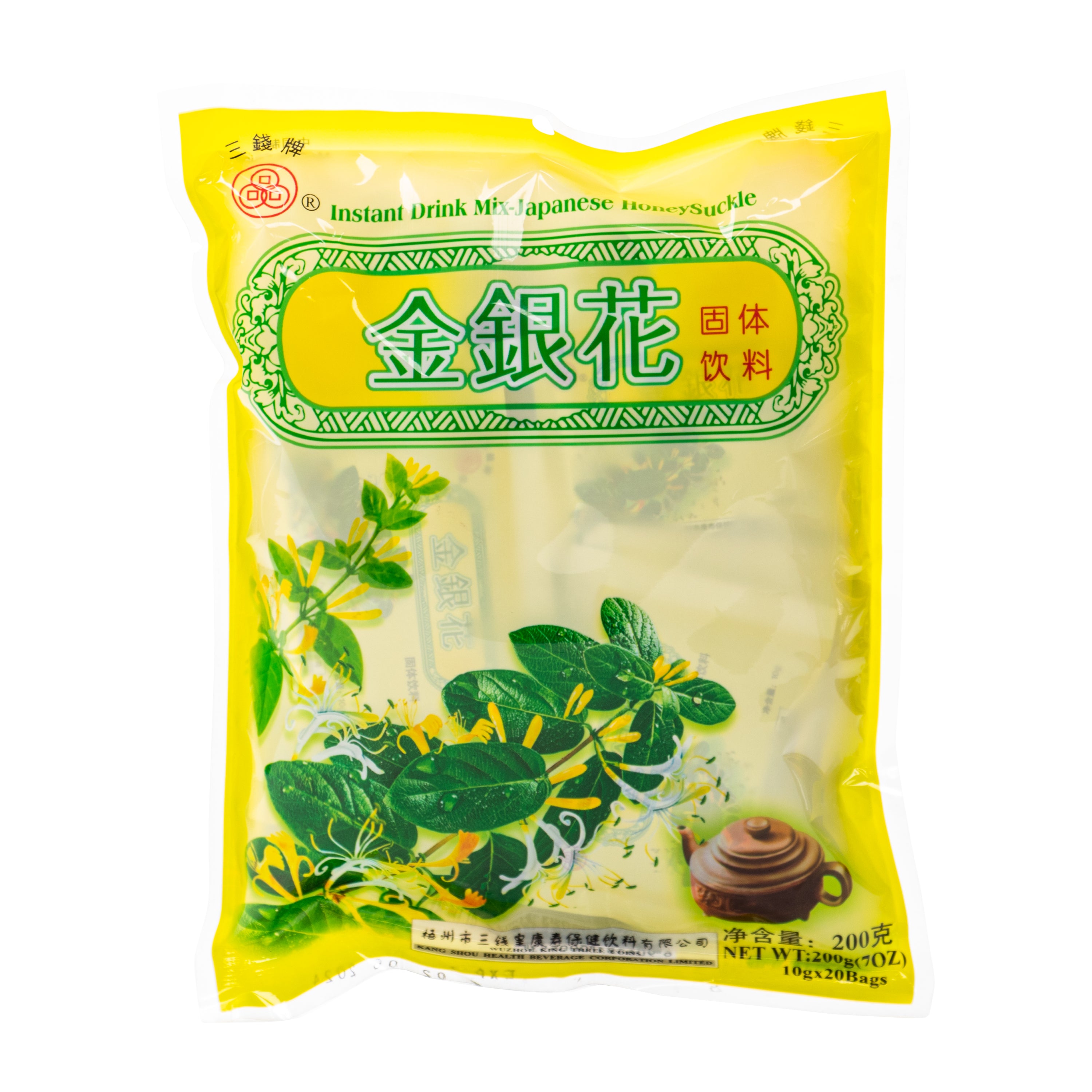 Three Coins Brand Instant Drink Mix-Japanese Honeysuckle