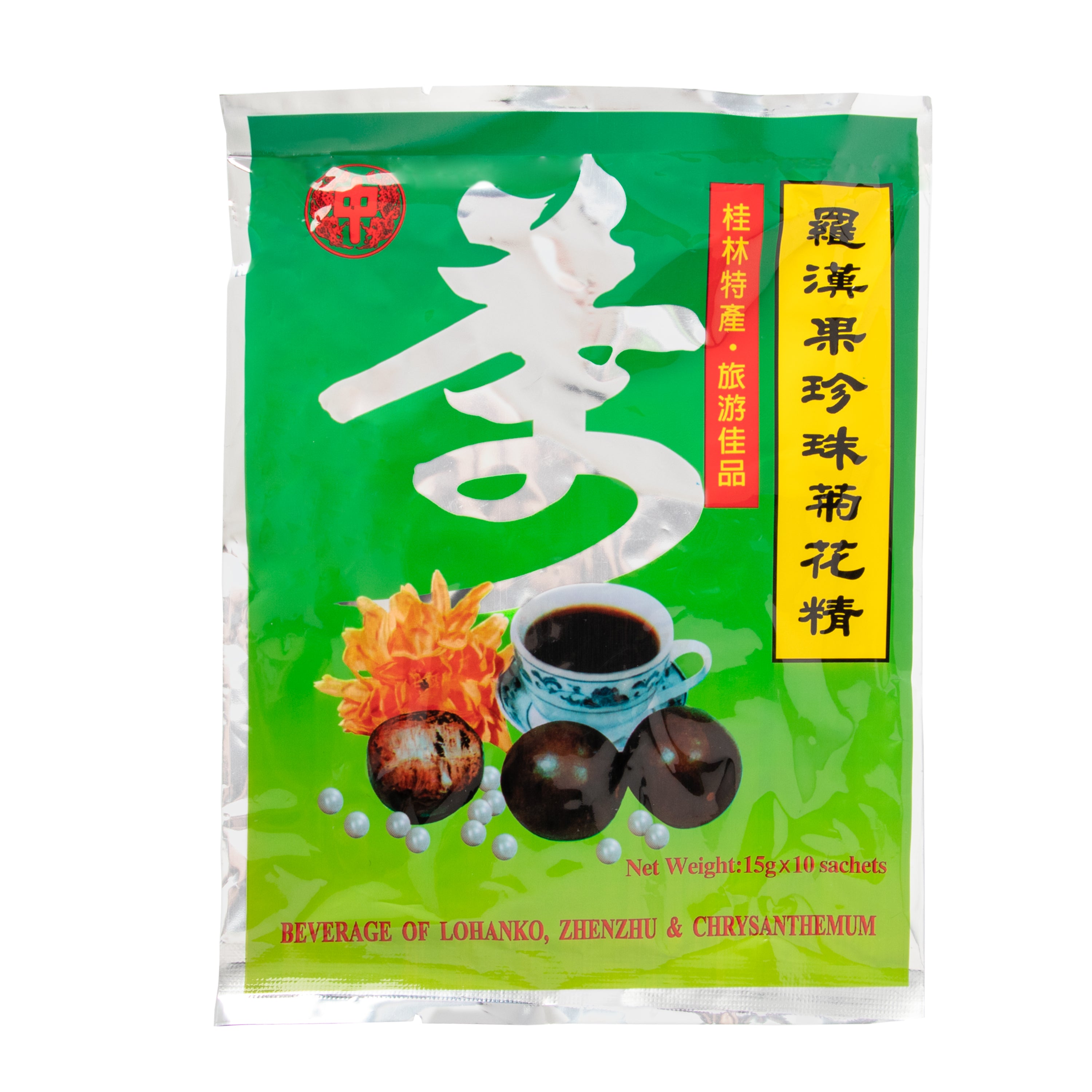 Zhong Brand Beverage of Lohanko, Zhenzhu & Chrysanthemum